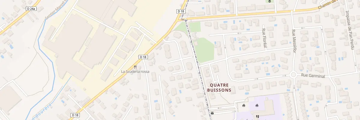 Plan du 40 Rue Giffard à Pont-de-Chéruy