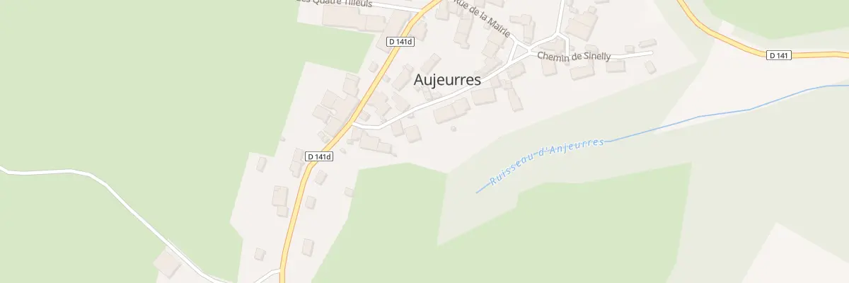 Plan du 10 Rue des Gargouilles à Aujeurres