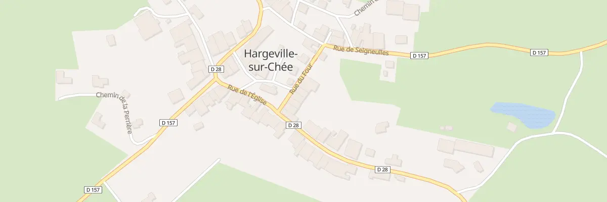 Plan du 5 Rue du Four aux Hauts-de-Chée