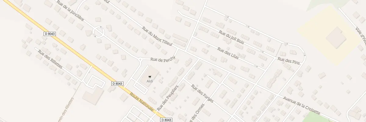 Plan du 35 Rue des Peupliers à Blagny