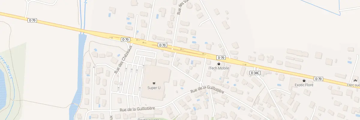 Plan du 8 All La Guillotiere à Arc-sur-Tille