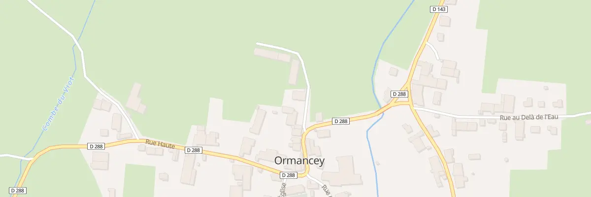 Plan du 7 Rue de la Suize à Ormancey