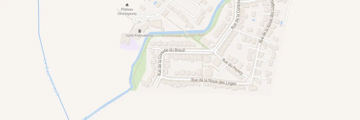 Plan du 35 Rue de la Contrée du Breuil à Bressey-sur-Tille