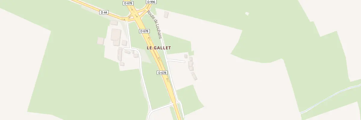 Plan du 33 Rte de Louhans à Simard