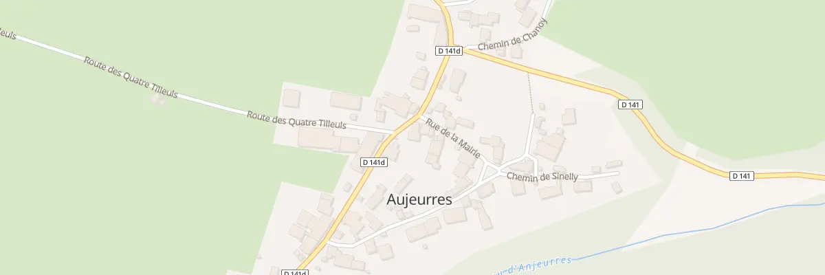 Plan du 2 Rue de la Petite Fontaine à Aujeurres