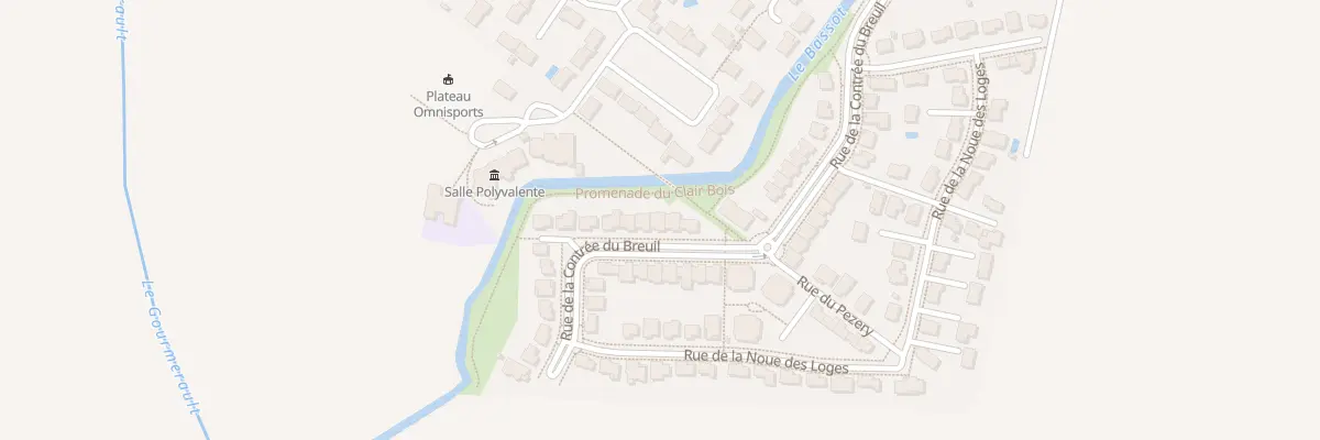 Plan du 24 Rue de la Contrée du Breuil à Bressey-sur-Tille