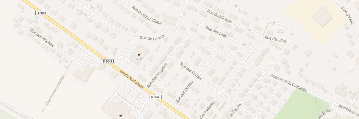 Plan du 26 Rue des Peupliers à Blagny