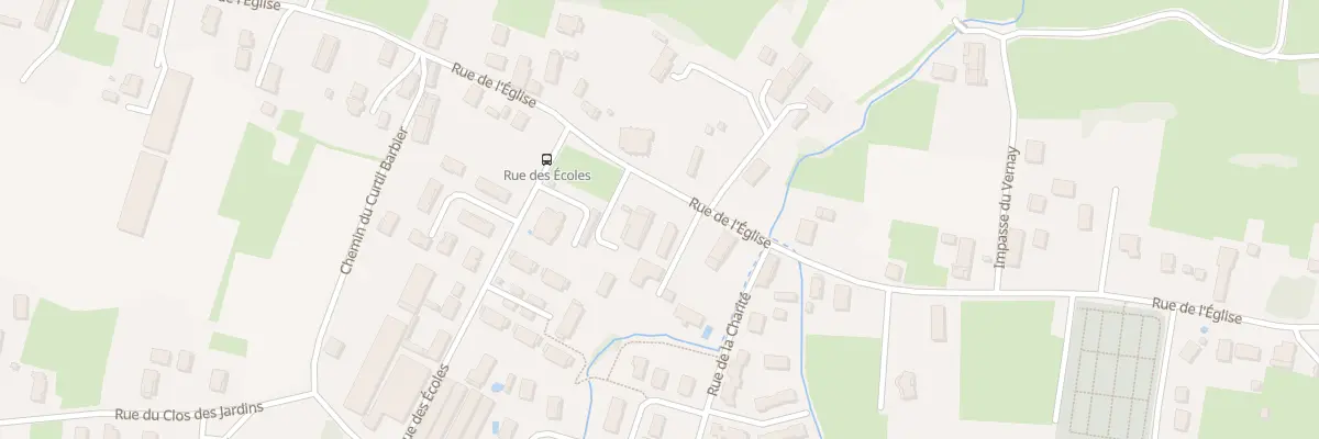 Plan du 831 Rue de l’Eglise à Sornay