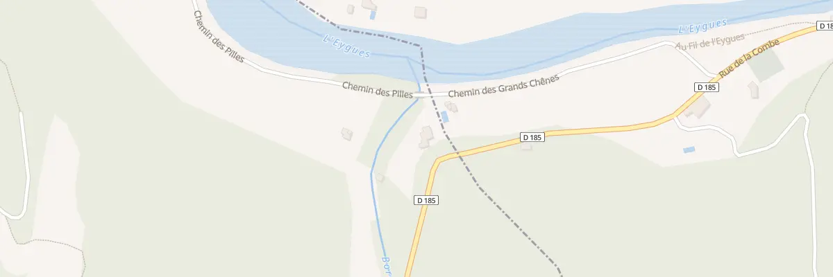 Plan du 5054 Courigne à Aubres