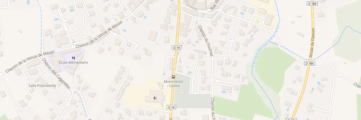 Plan du 123 Che St Roch à Mormoiron