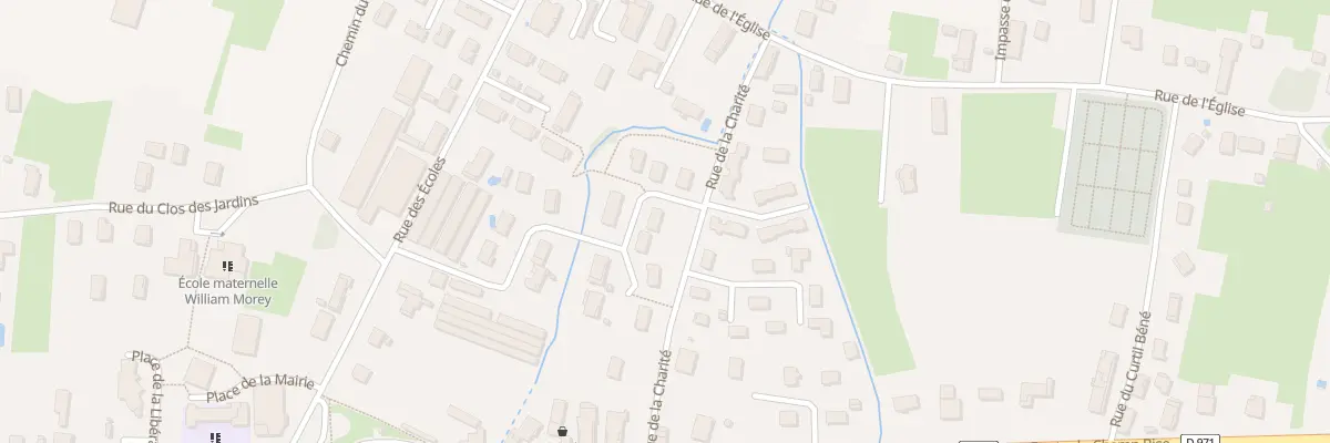 Plan du 240 Rue Champ du Pont à Sornay