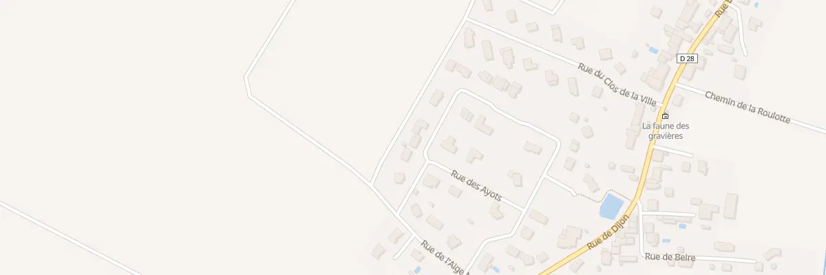Plan du 38 Rue des Champs Richard à Spoy