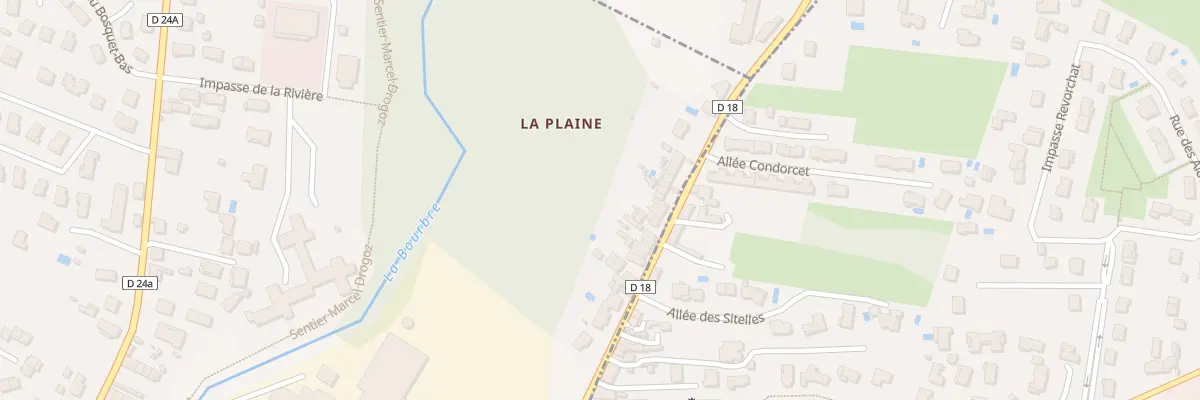 Plan du 47B Rue Giffard à Pont-de-Chéruy