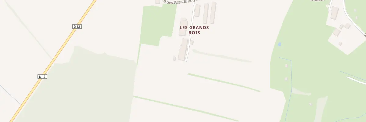 Plan du 266 Rte des Grands Bois à La Chapelle-Naude