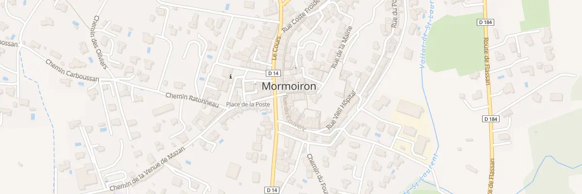 Plan du 6127F Rue de l’Église à Mormoiron