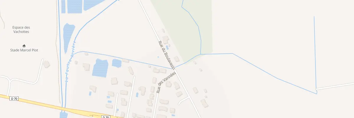 Plan du 22 Rue du Boulavesin à Arc-sur-Tille