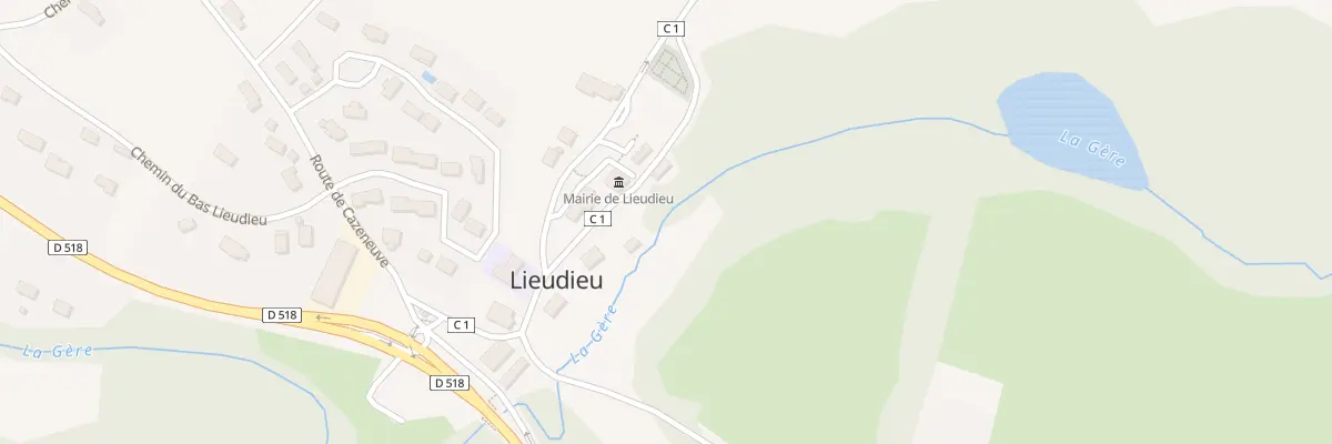Plan du 5076 La Tour à Lieudieu