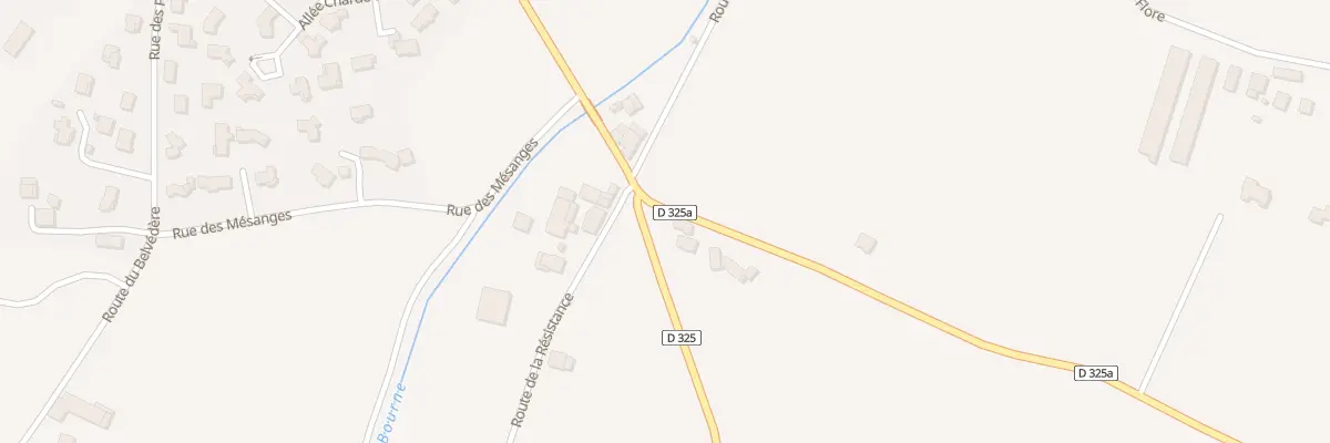 Plan du 40 Rte des Monts du Matin à Eymeux