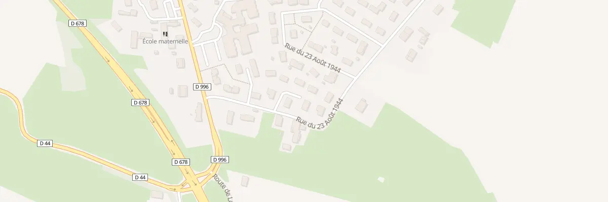 Plan du 17 Rue du 23 Aôut 1944 à Simard
