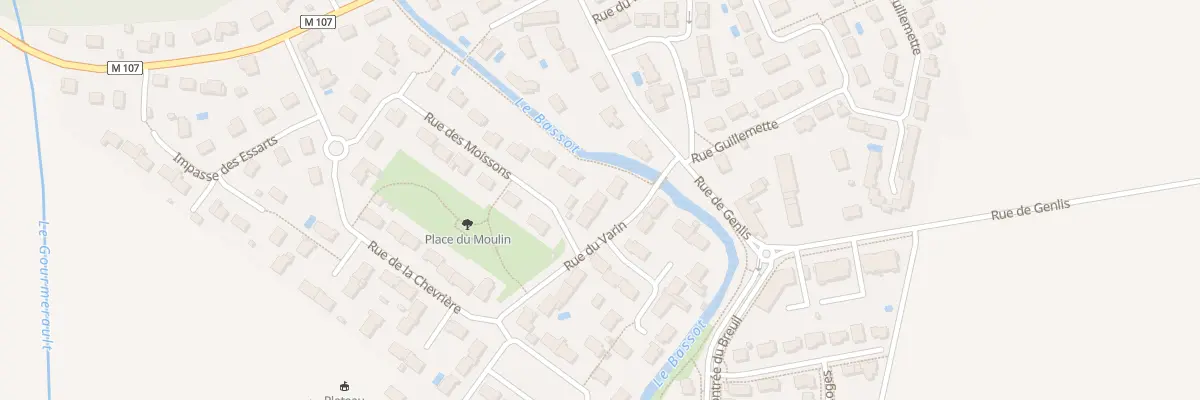 Plan du 4 Rue du Varin à Bressey-sur-Tille