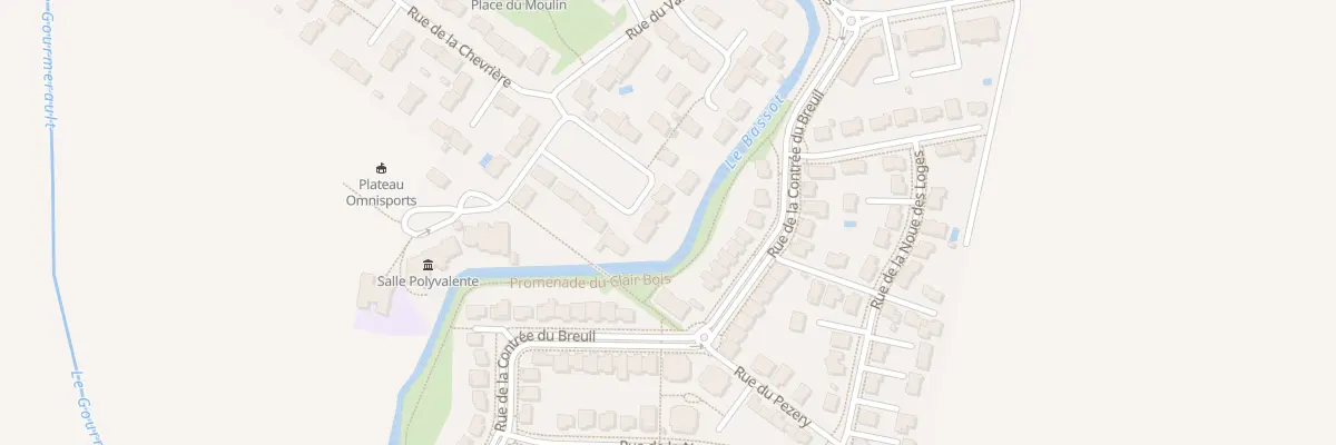 Plan du 13 Pl du Camp Romain à Bressey-sur-Tille