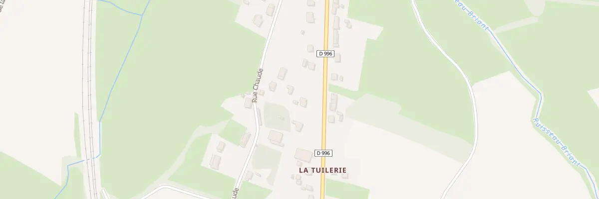 Plan du 14 Ham de la Tuilerie à Mervans