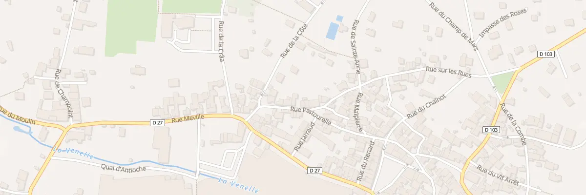 Plan du 9 Rue Pastourelle à Selongey