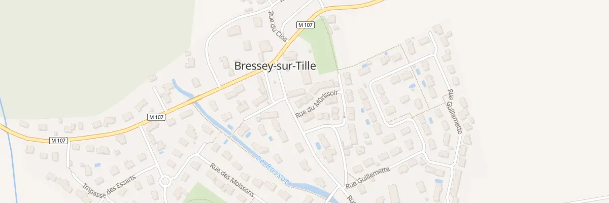 Plan du 3 Rue du Mûrissoir à Bressey-sur-Tille