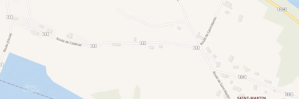 Plan du 5044 Saint Martin à Lieudieu
