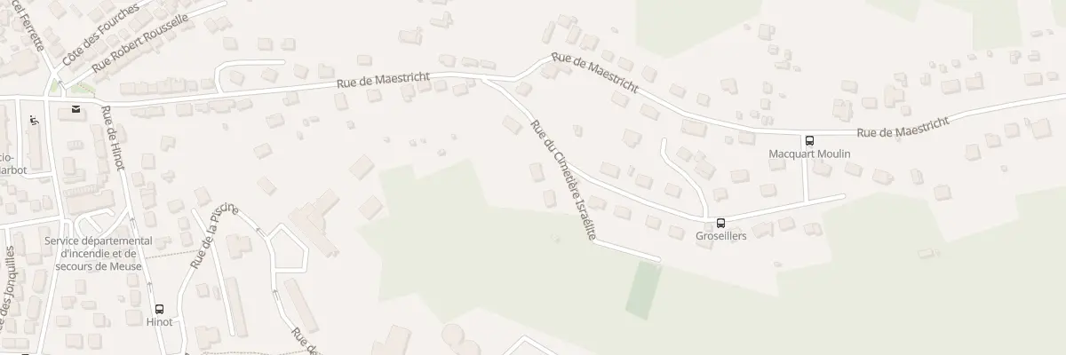 Plan du 3 Rue du Cimetière Israélite à Bar-le-Duc
