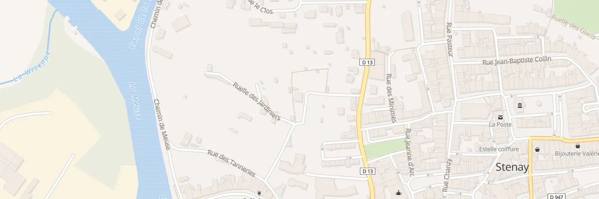 Plan du 1 Rle des Chenevieres à Stenay