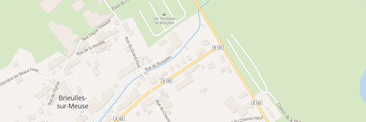 Plan du 3 Av Poincare à Brieulles-sur-Meuse