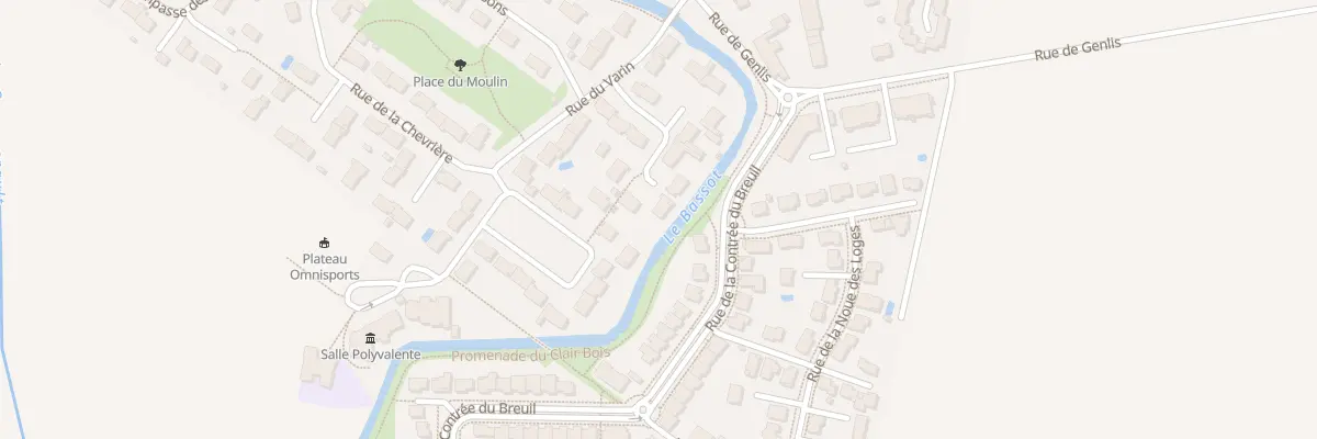 Plan du 15 Imp des Fauvettes à Bressey-sur-Tille