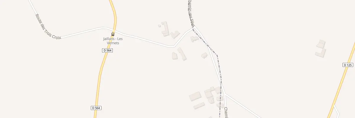 Plan du 170 Che des Vernets à Jaillans