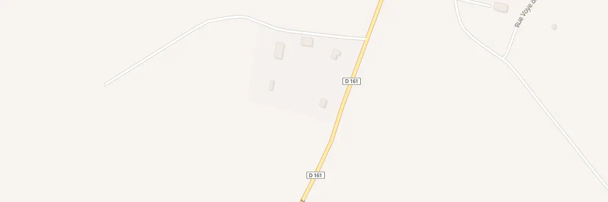 Plan du 1 Rte de Chaumont à Treix