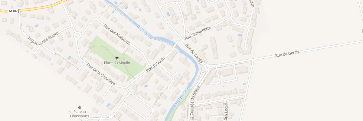 Plan du 3 Imp des Fauvettes à Bressey-sur-Tille