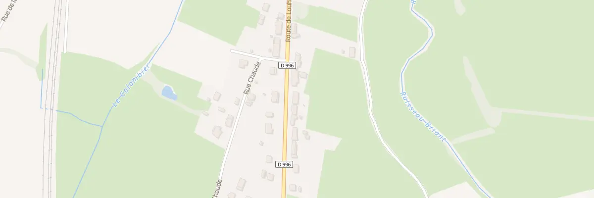 Plan du 3 Ham de la Tuilerie à Mervans