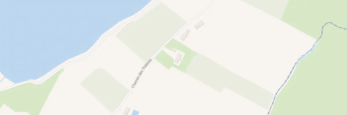 Plan du 1778 Che des Thietres à Lescheroux
