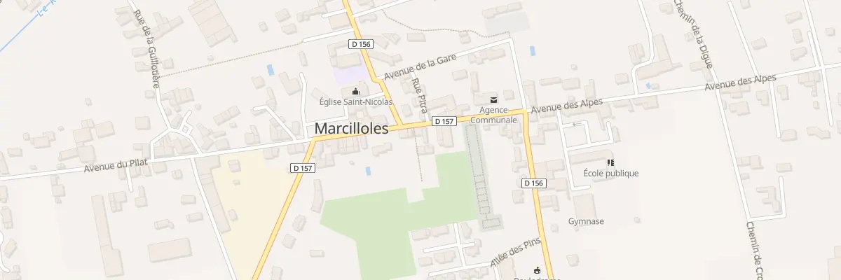 Plan du 11 Imp des Jardins à Marcilloles