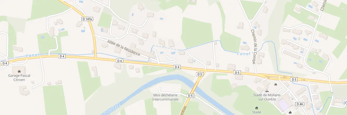 Plan du 350 Rte de Nyons à Mollans-sur-Ouvèze