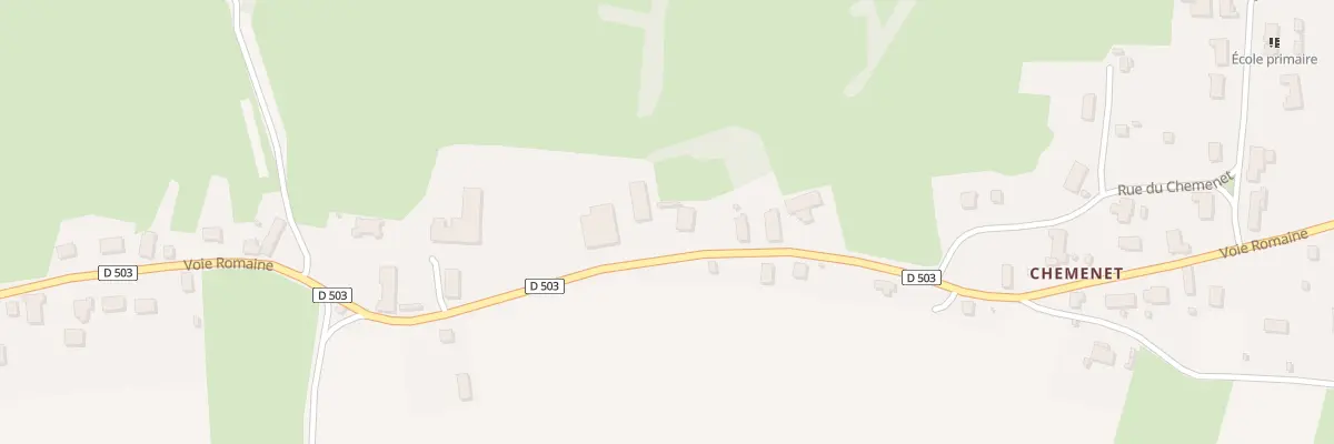 Plan du 47 Voie Romaine à Clux-Villeneuve