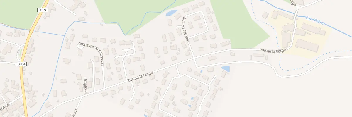 Plan du 29 Rue de la Forge à Til-Châtel