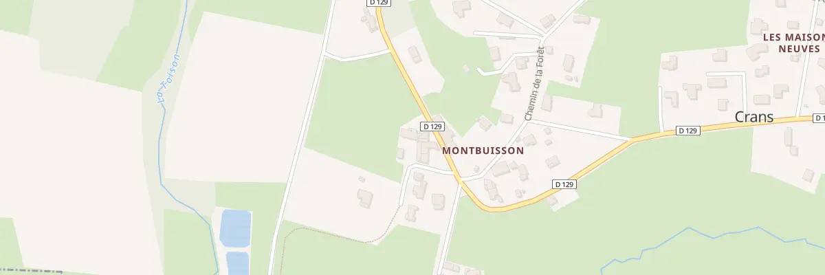 Plan du 536 Rte de Montbuison à Crans
