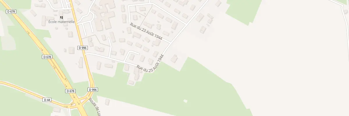 Plan du 10 Rue du 23 Aôut 1944 à Simard