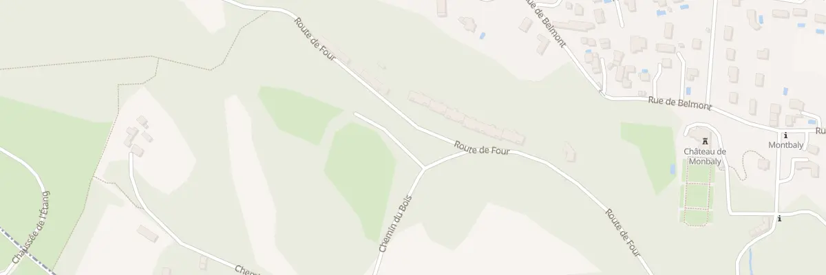 Plan du 29 Rte de Four à Vaulx-Milieu
