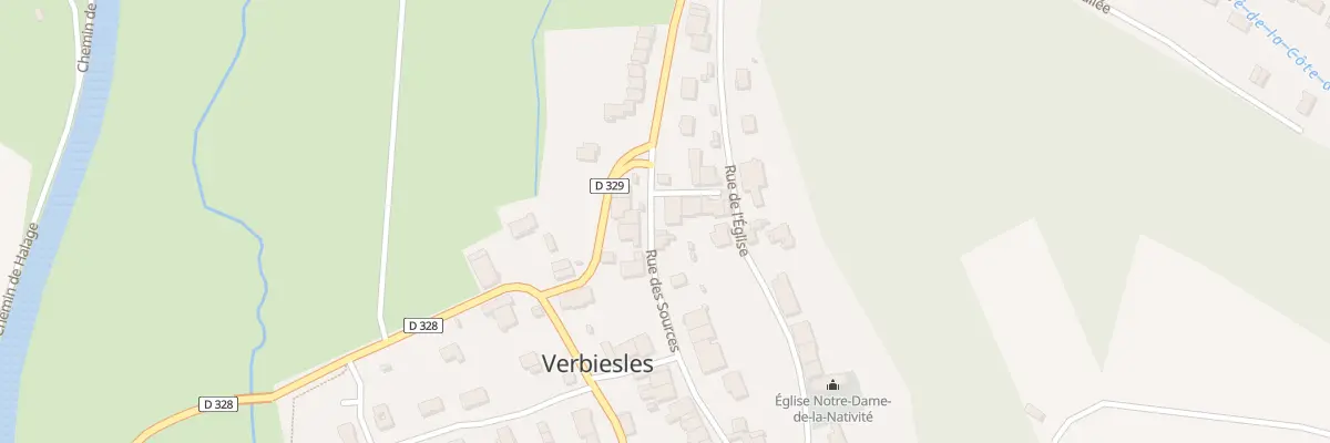 Plan du 24 Rue des Sources à Verbiesles