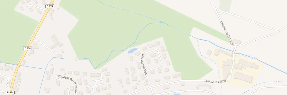 Plan du 18 Rue du Pré Vert à Til-Châtel