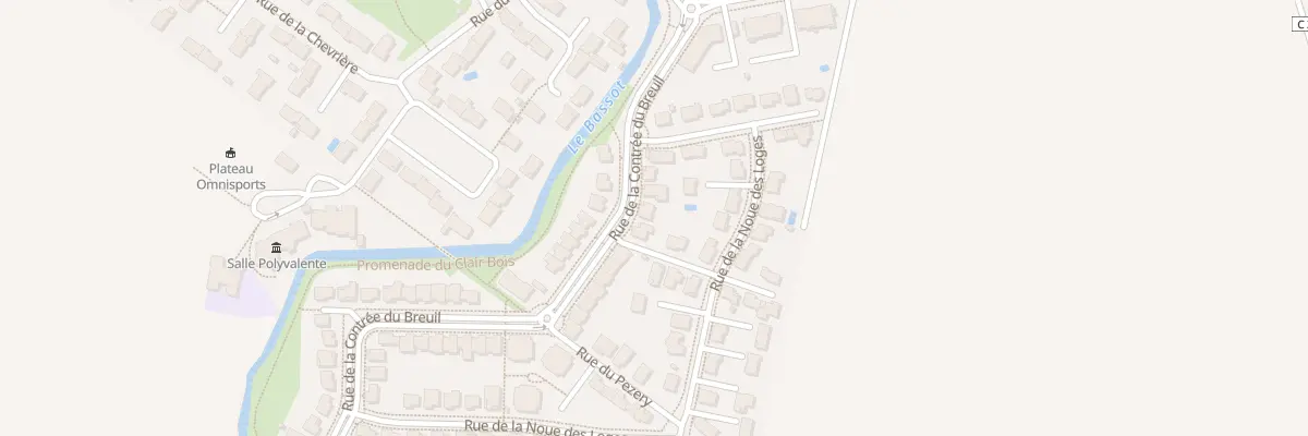Plan du 5 Rue de la Contrée du Breuil à Bressey-sur-Tille