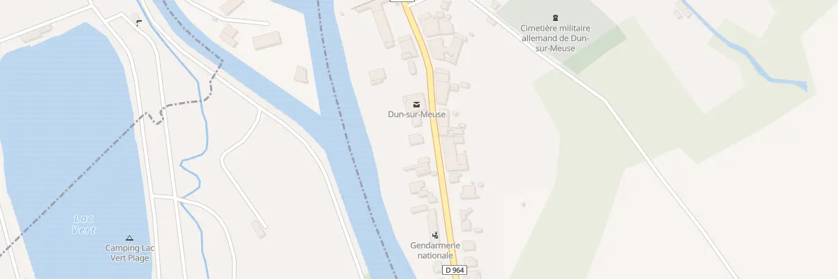 Plan du 14 Rue de Faubourg Saint Martin à Dun-sur-Meuse