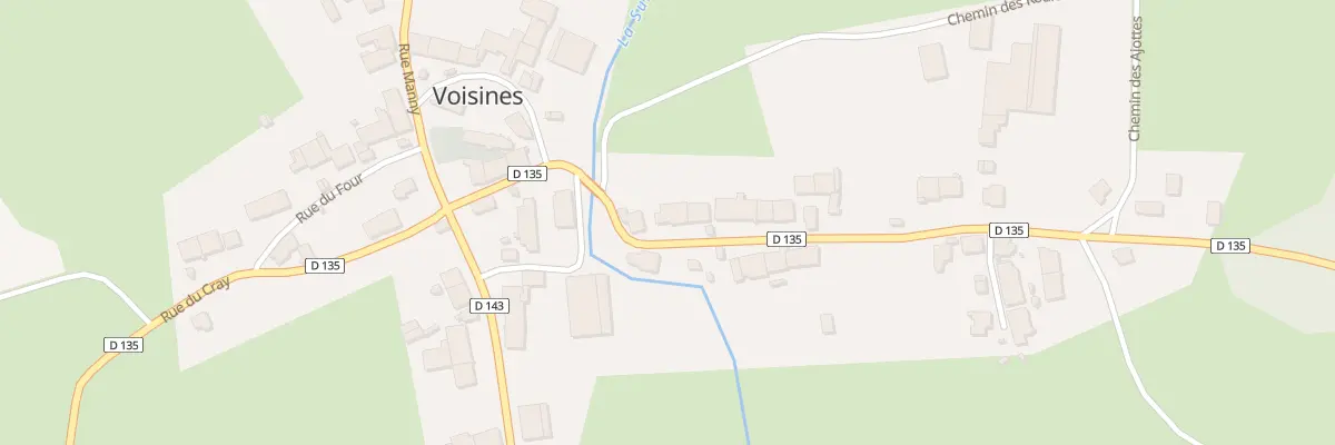 Plan du 3 Rue du Mont à Voisines
